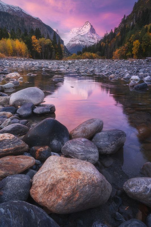 Осень на Домбае фото превью