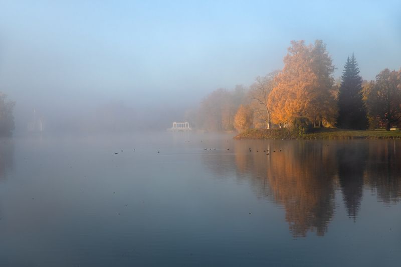 осеннее утро... фото превью