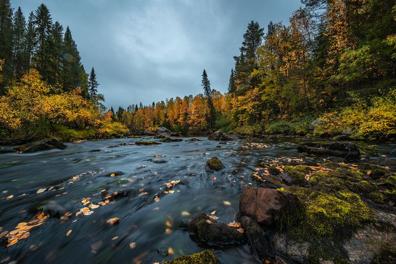 север, кольский, заполярье, Протекала осень фото превью