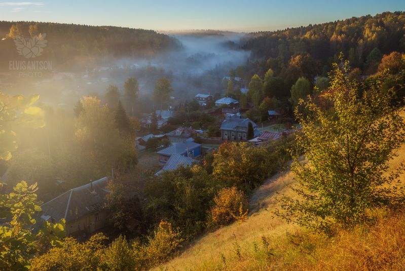 Золотая осень в Плёсе. фото превью