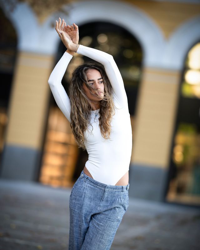 девушка, портрет, боди Девушка фото превью