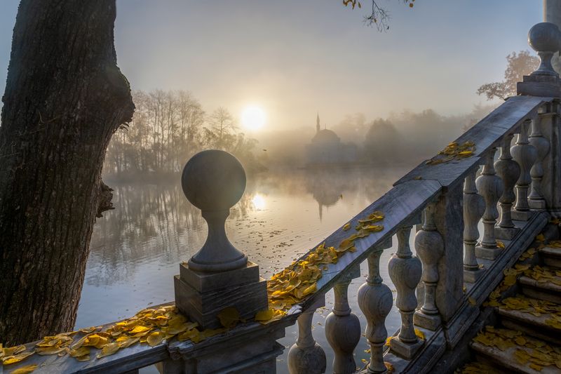 осенний туман... фото превью