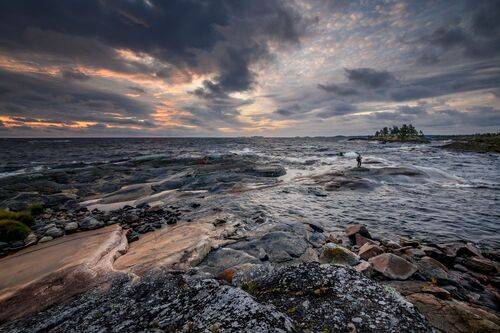 В своей стихии....