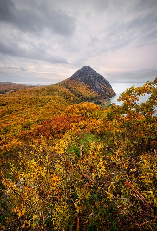 Сопка Сестра осенью фото превью