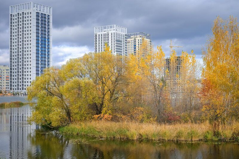 осень город свияга Осенний город... фото превью