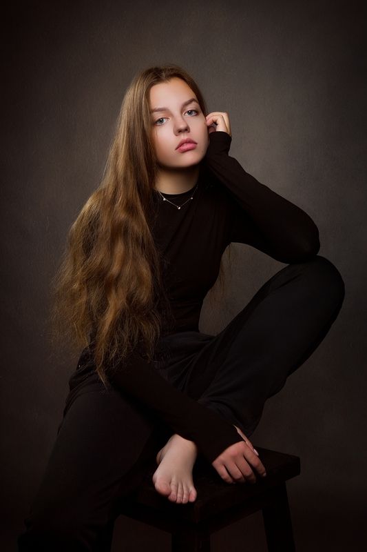 девушка, портрет София фото превью