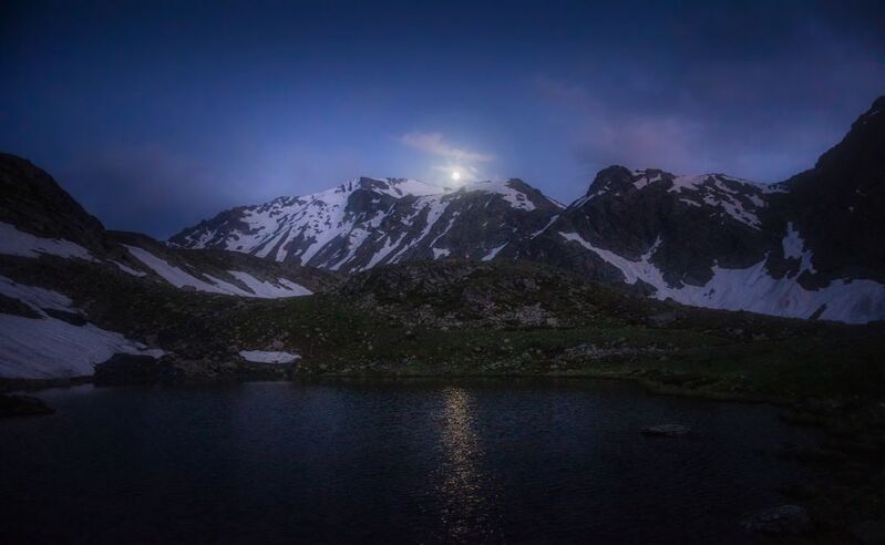 Архыз, кавказ, кчр Ночь в горах Архыза фото превью