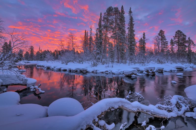 кольский Речка просыпается... фото превью