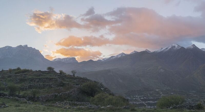 Рассвет в горах фото превью