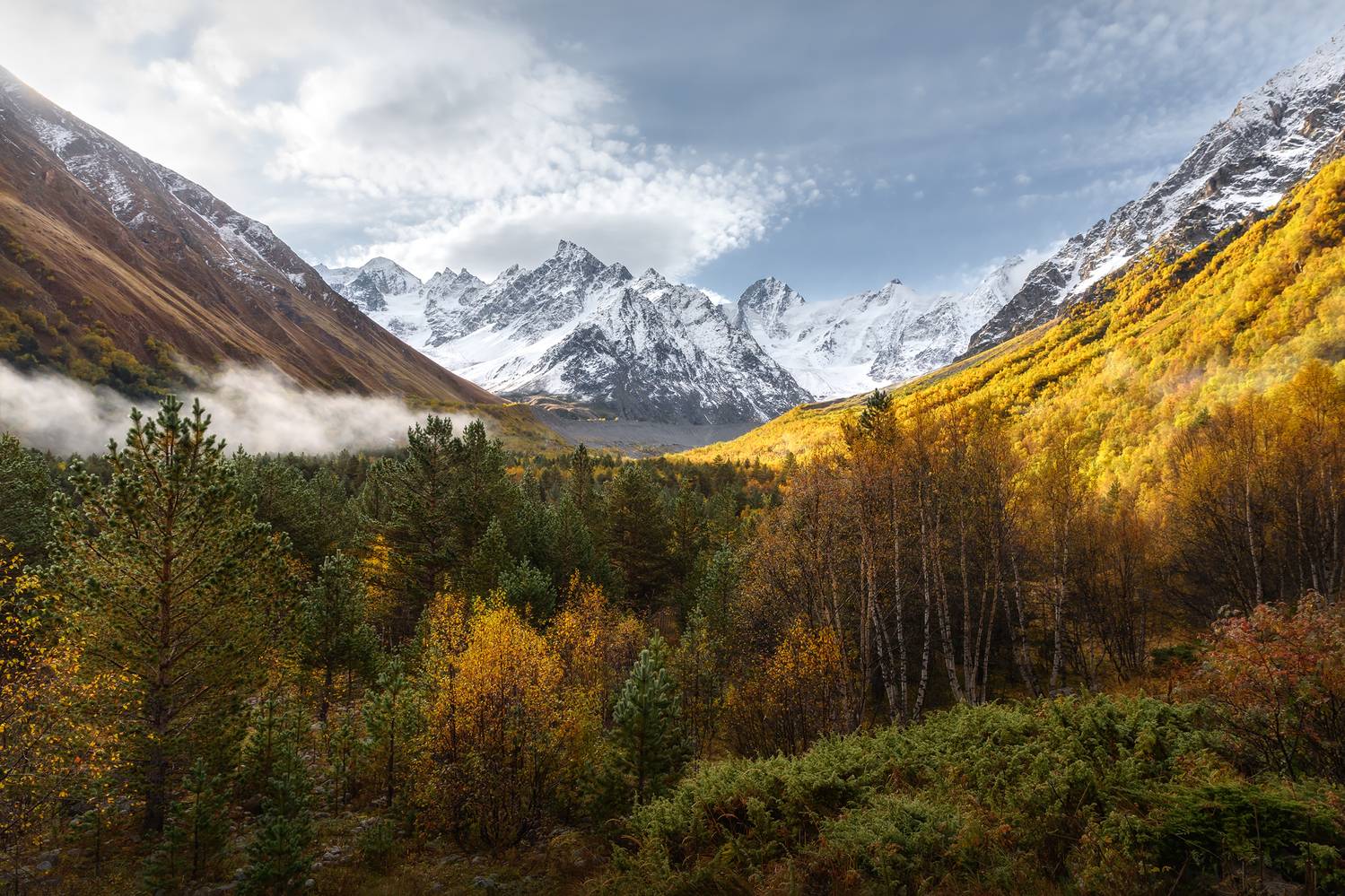 кавказ, горы, кабардино-балкария, кбр, чегем, чегемское ущелье, осень в гора, горы осенью, краски осени, Zakharov Armen