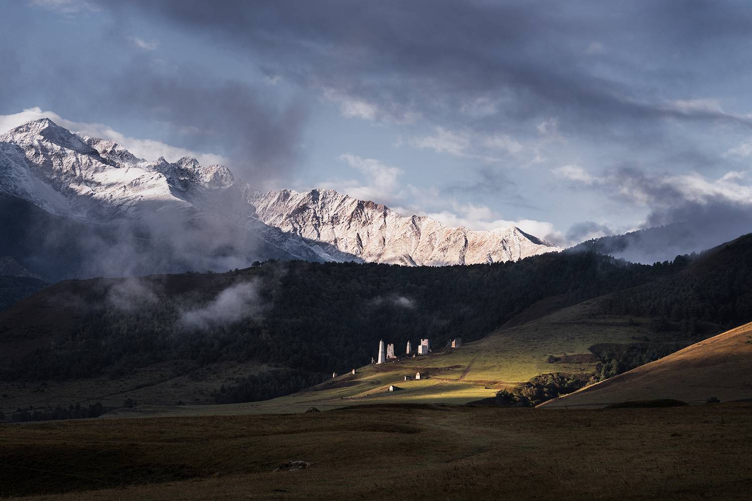 landscape, caucasus, mountines, ингушетия, пейзаж, горы, кавказ, Ilya Tolstonozhenko