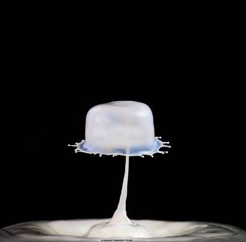 White drops
