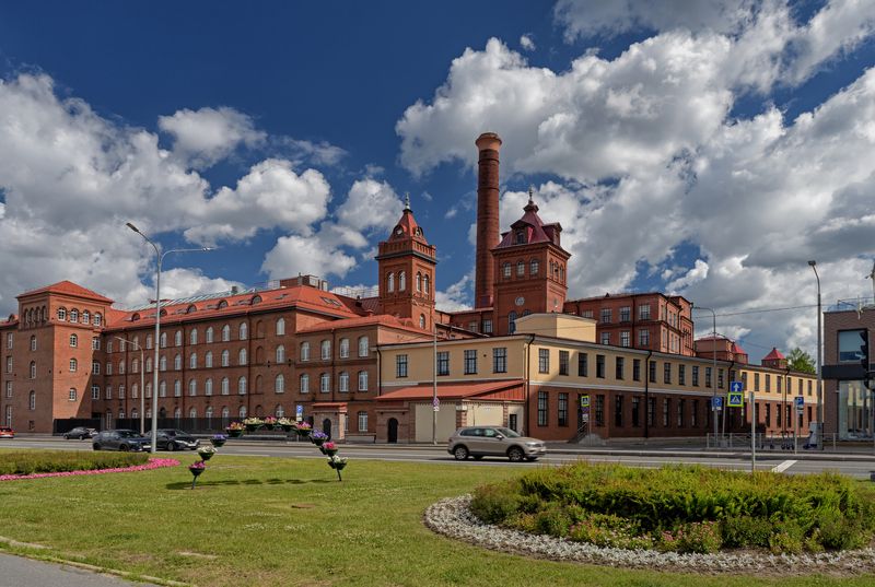 спб., промышленная, архитектура. Фабрика фото превью