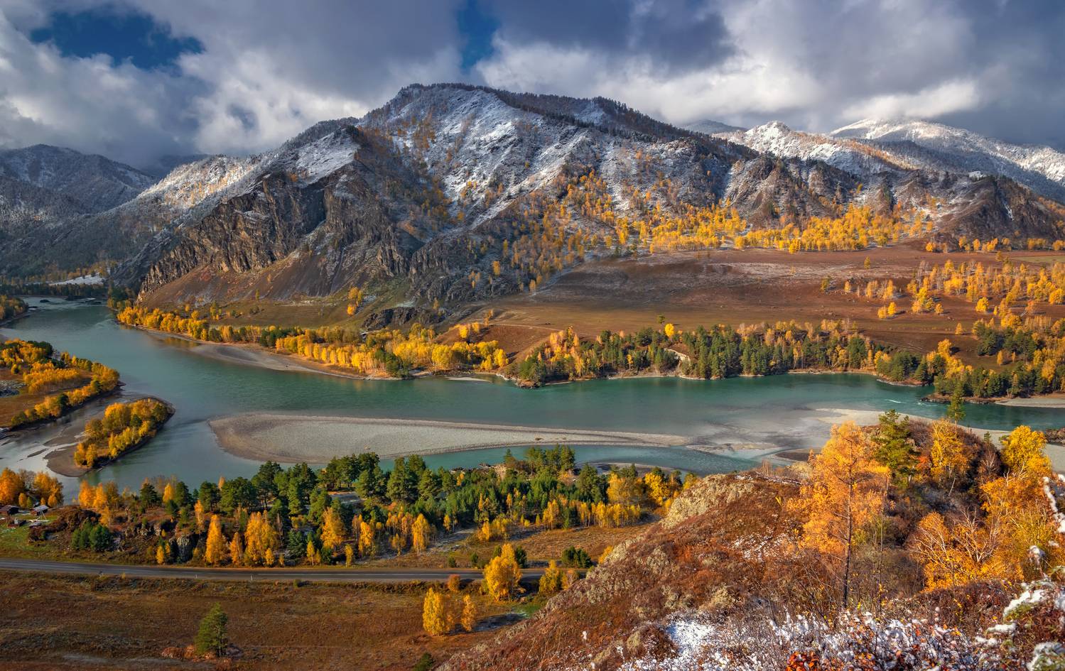 горный алтай, осень, катунь, Lora Pavlova