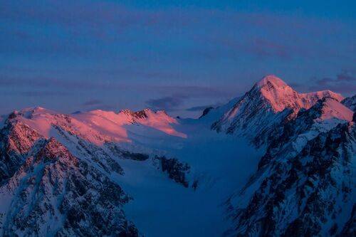 Рассвет в горах