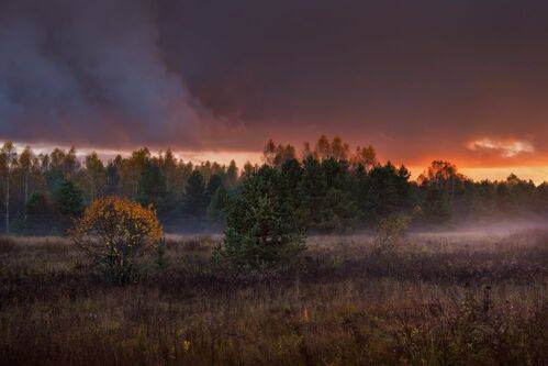 Октябрьский закат