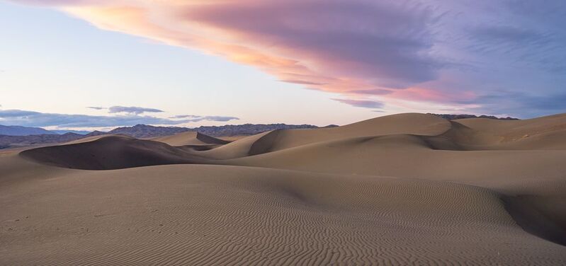 ...Пустынное, закатное... фото превью