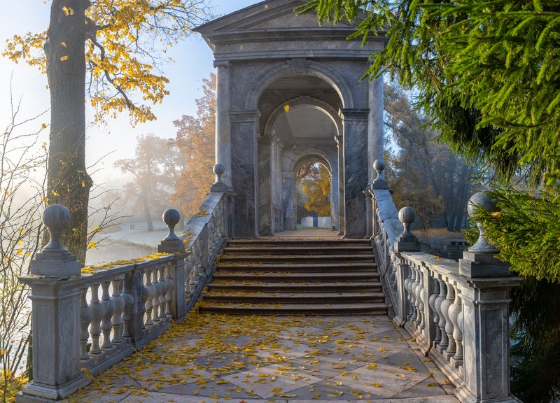 осень в Царском селе... фото превью