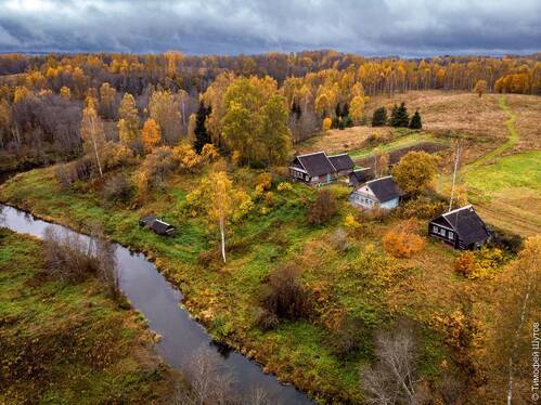 Деревенская осень