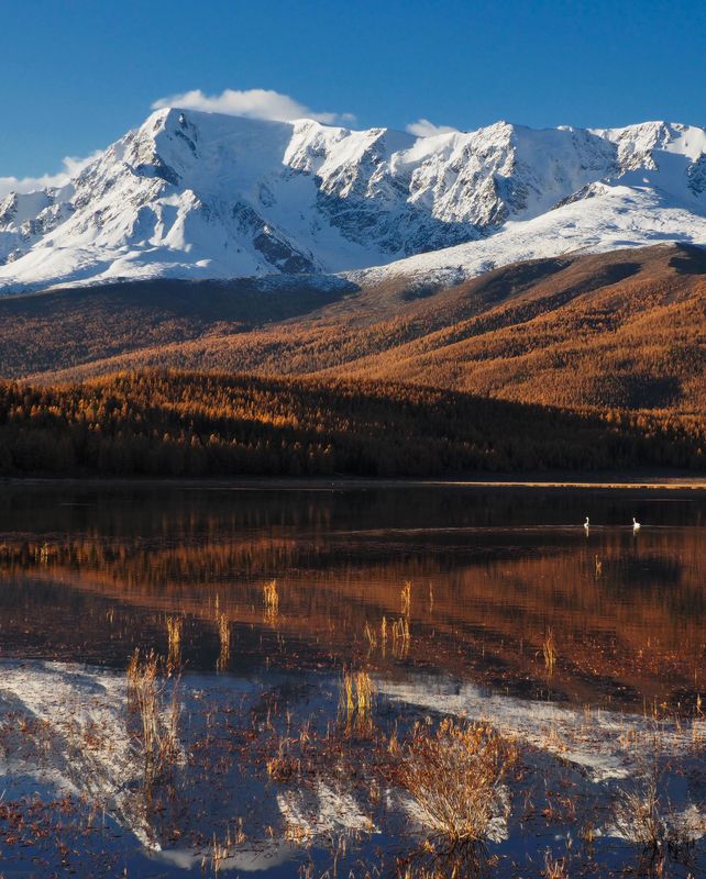 Озеро Чёрное, Каракёль, плато Ештыкёль Озеро Чёрное фото превью