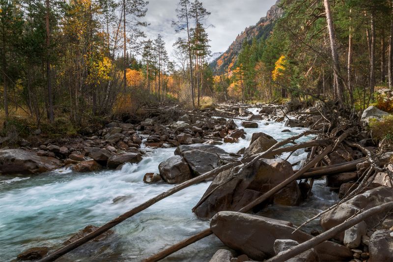 Горная осень фото превью