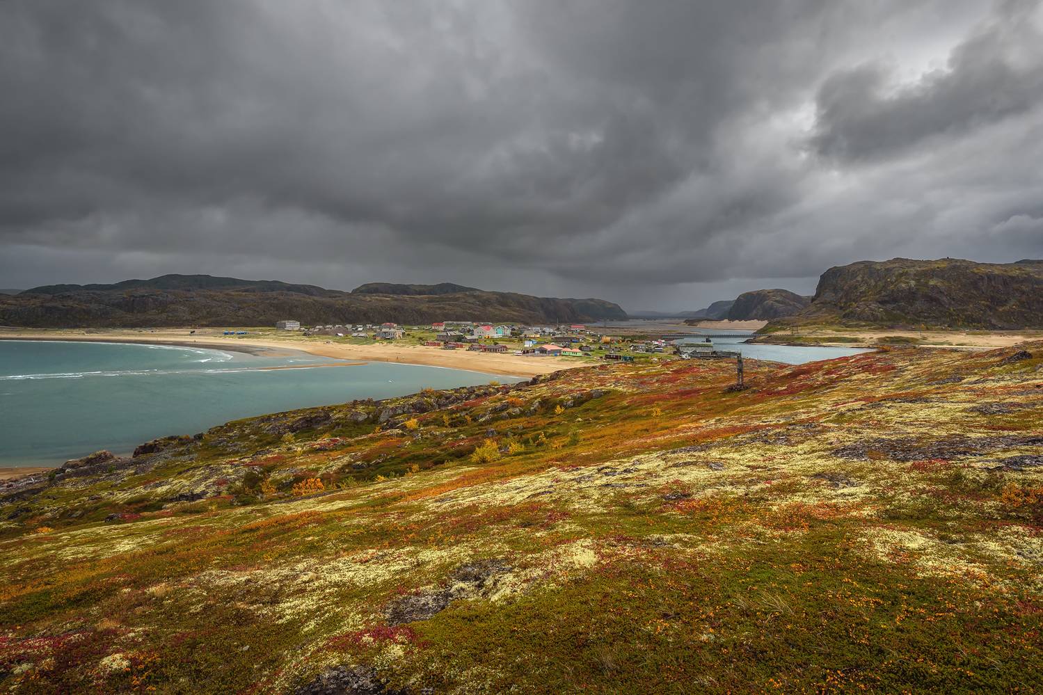 кольский, осень, море, баренцево море, берег, териберка, тундра, Zakharov Armen