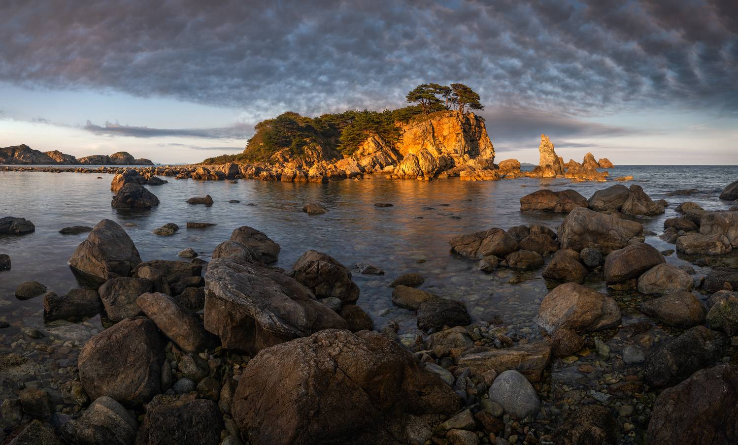 владивосток, приморский край, мыс астафьева, бухта орлинка, японское море, закат, Чекалев Алексей