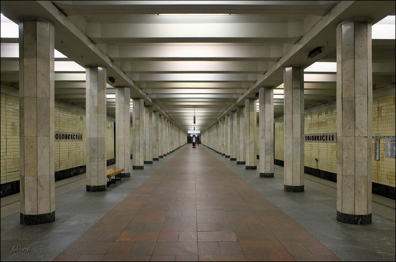 станция метро Коломенская. Москва фото превью