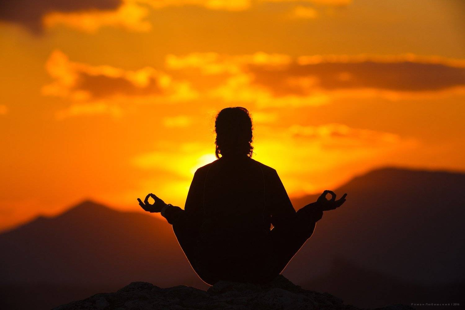 закат, горы, крым, солнце, закат, медитация, человек, природа, небо, пейзаж, , Роман Любимский