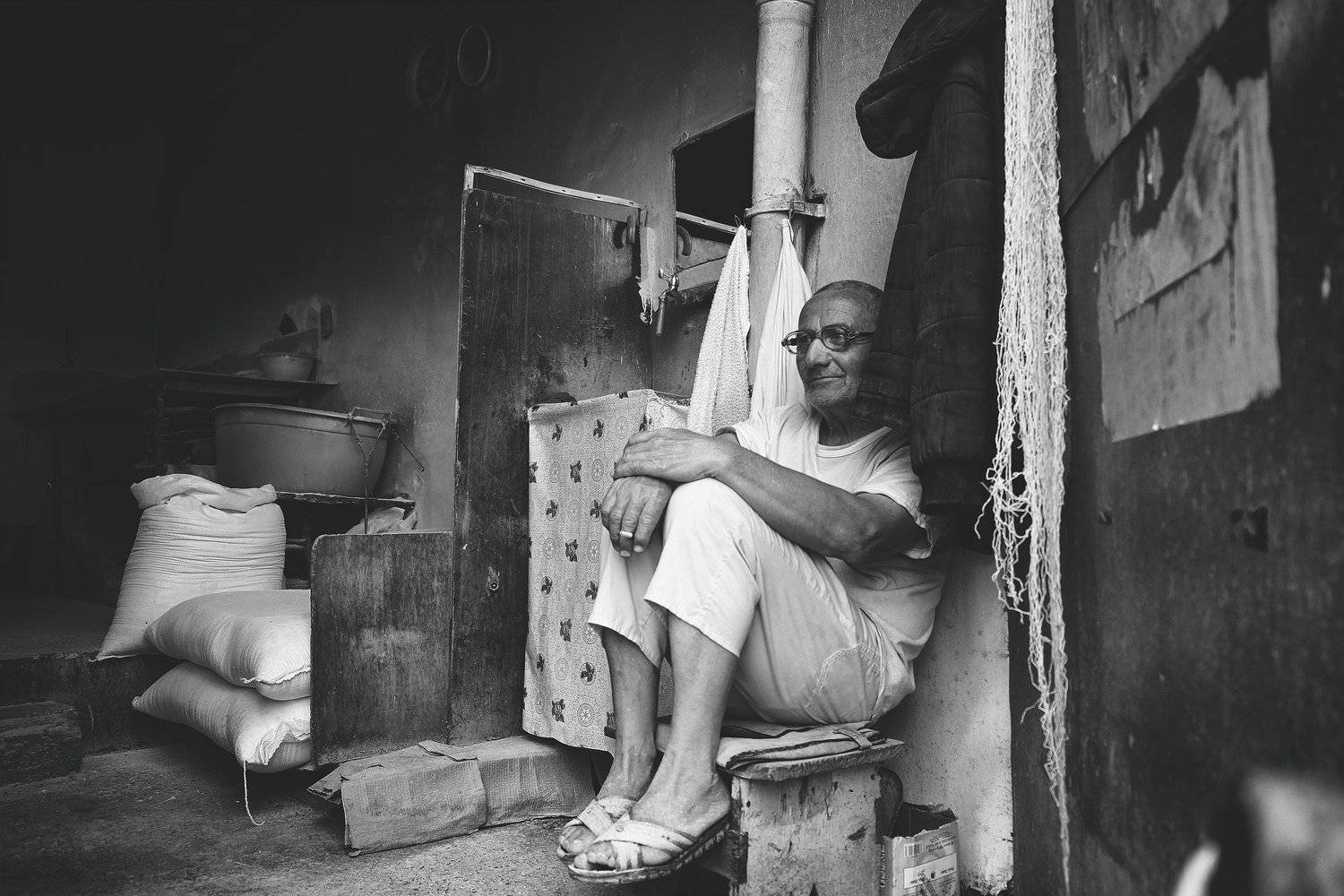 #Baker, #Thone, #Oldman, ‪#&lrm;blackandwhite‬, #documentaryphotography‬, #Genre,, Giorgi Jokhadze