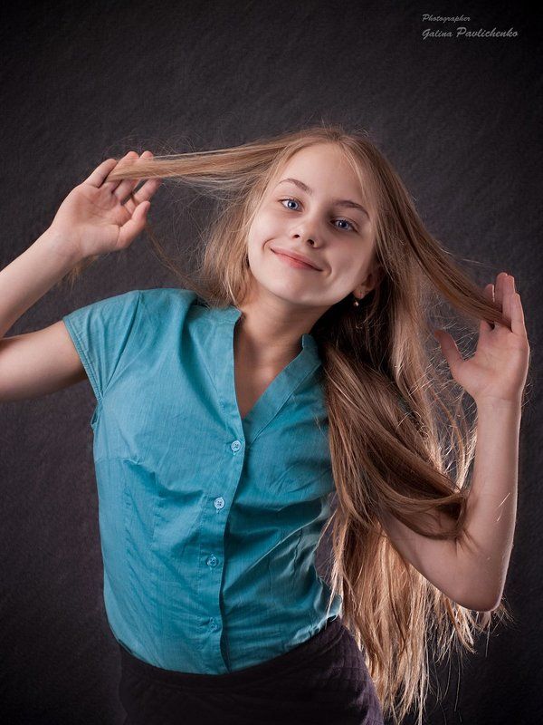 глаза, девочка, лицо, радость, счастье, улыбка, эмоции Красивое счастье по имени Настя фото превью