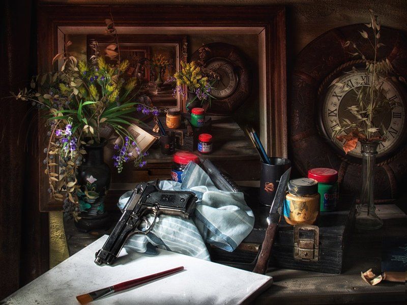 Связь времен или рисование с натуры фото превью