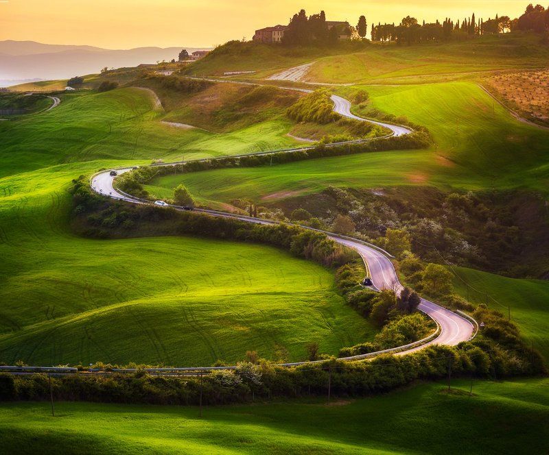 Tuscany road