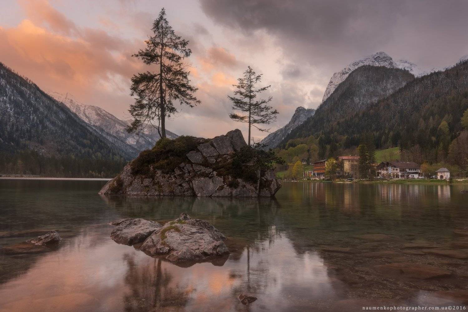 германия,панорама,рамзау,хинтерзее,озеро,горы,лес,sony,hintersee,a7r, Александр Науменко