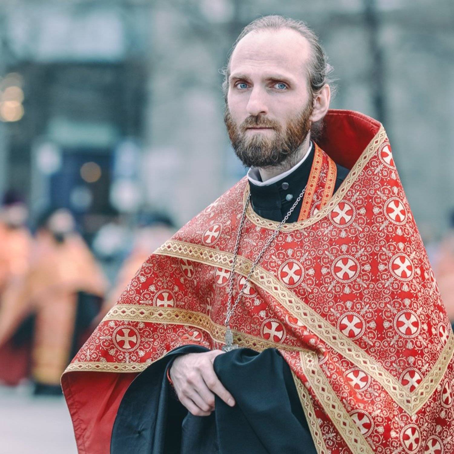 Батюшка, Крестный ход, Пасха, Праздник, Священник Русской православной ц, Стяжкин Дмитрий