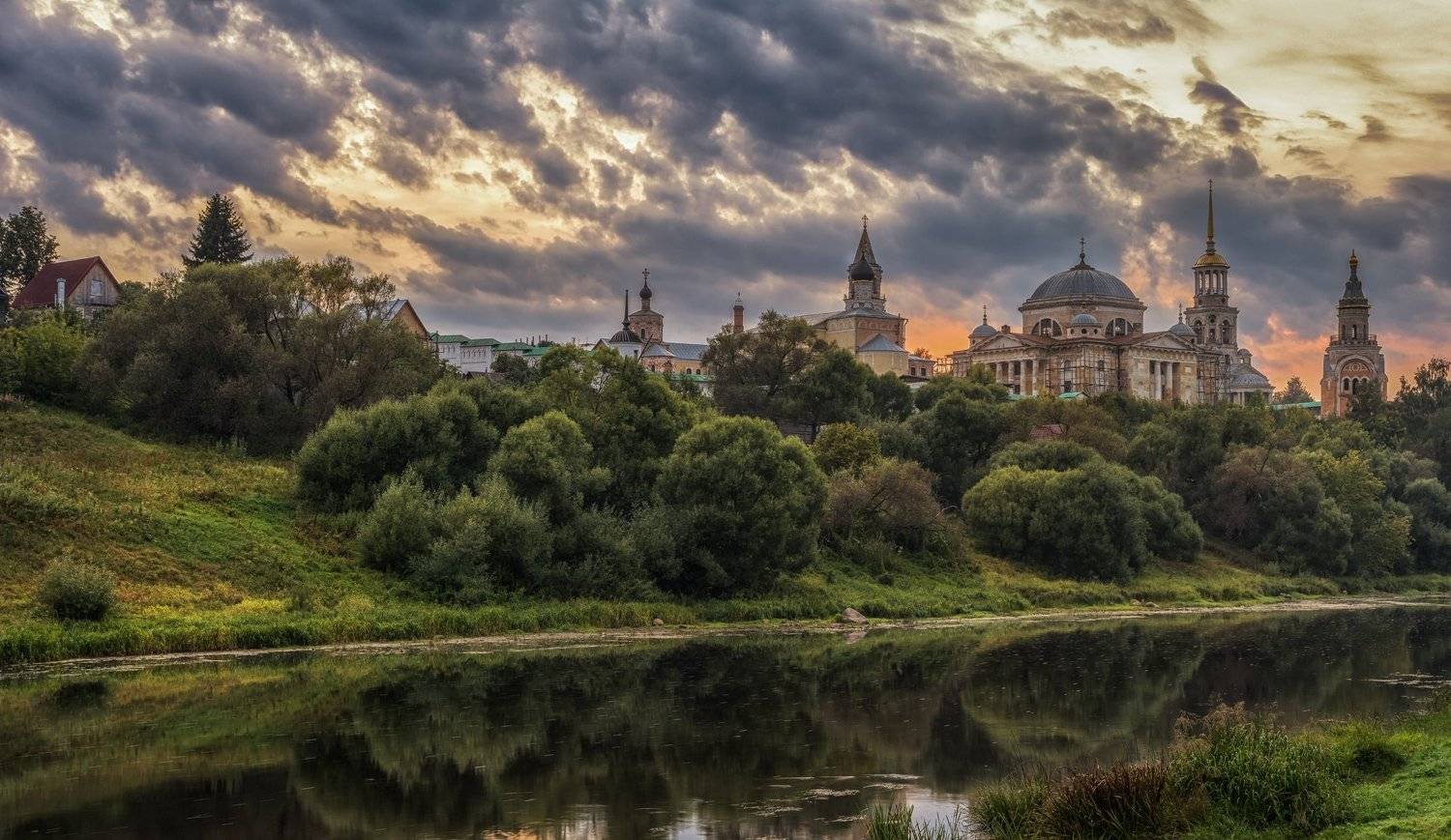 #Глубинка, #Монастырь, #Речка, #Россия, #Торжок, Курдюков Михаил