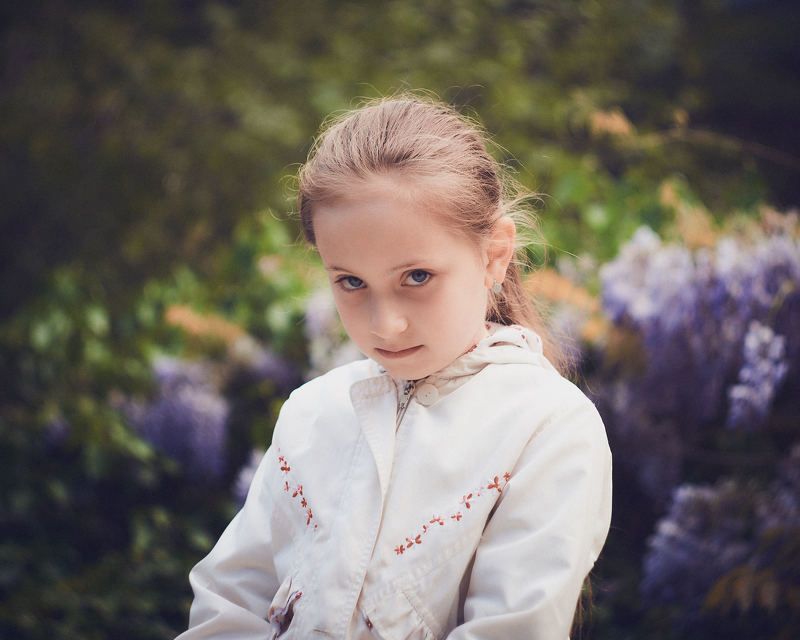 Девочка, Портрет, Ребенок, Цвет, Весна Margo фото превью