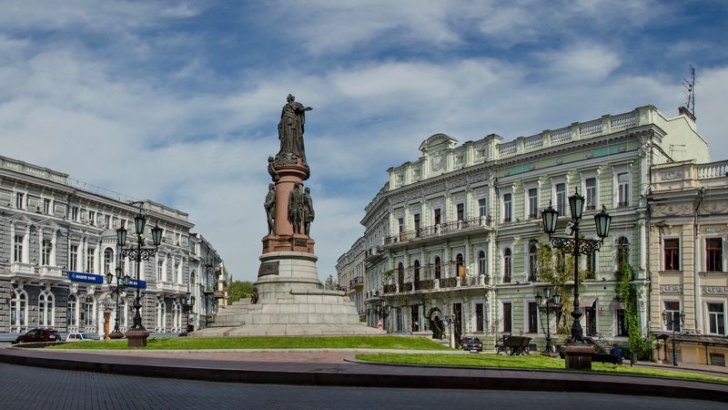 одесса, весна, май Екатерина на Екатерининской фото превью