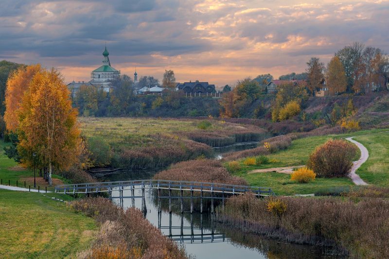 В вечерней дымке фото превью
