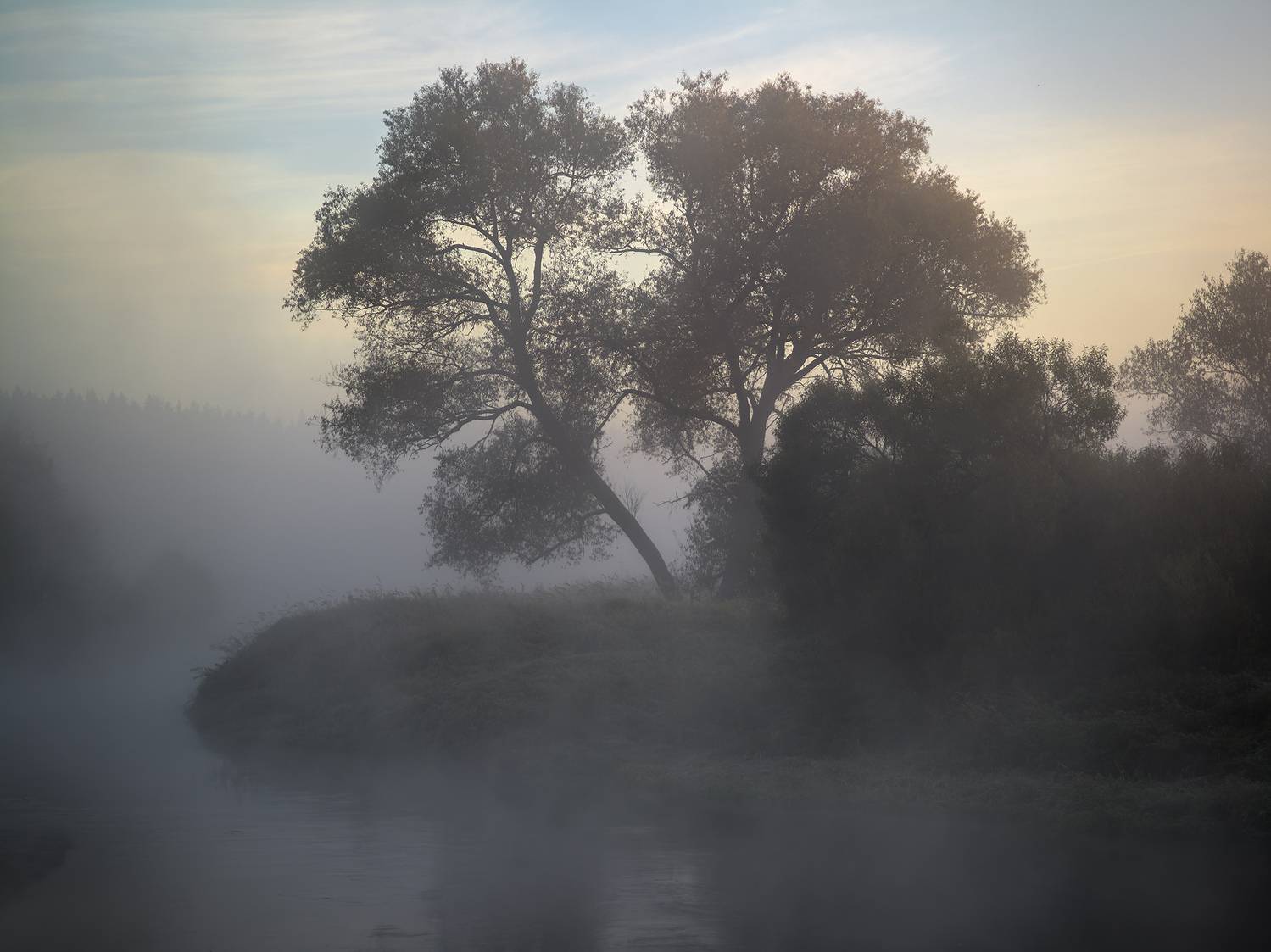 река истра, осень, Медведев Александр