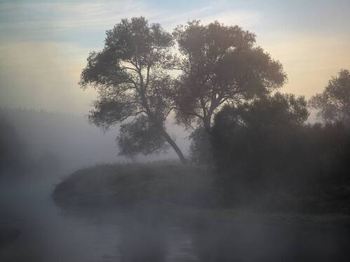 Река Истра, осень