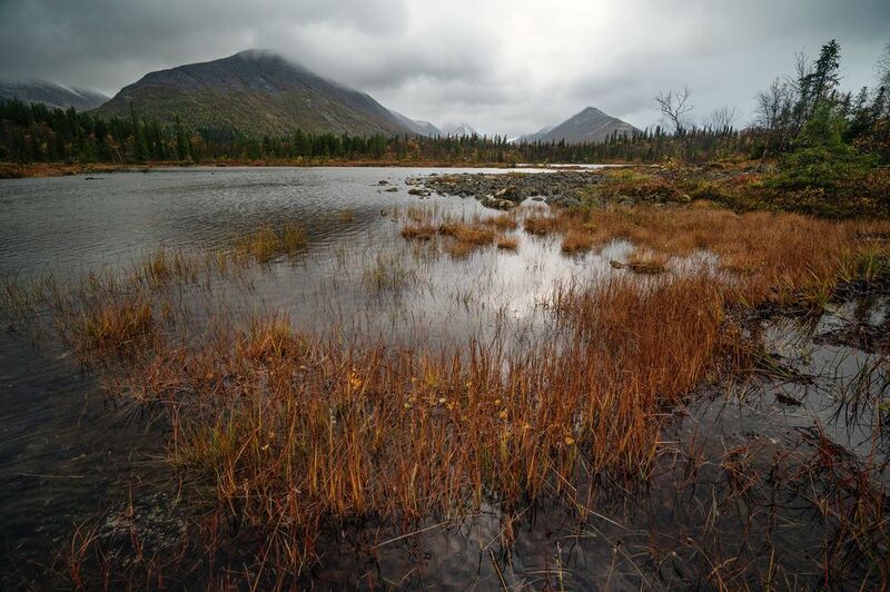 Полигональные озера. фото превью