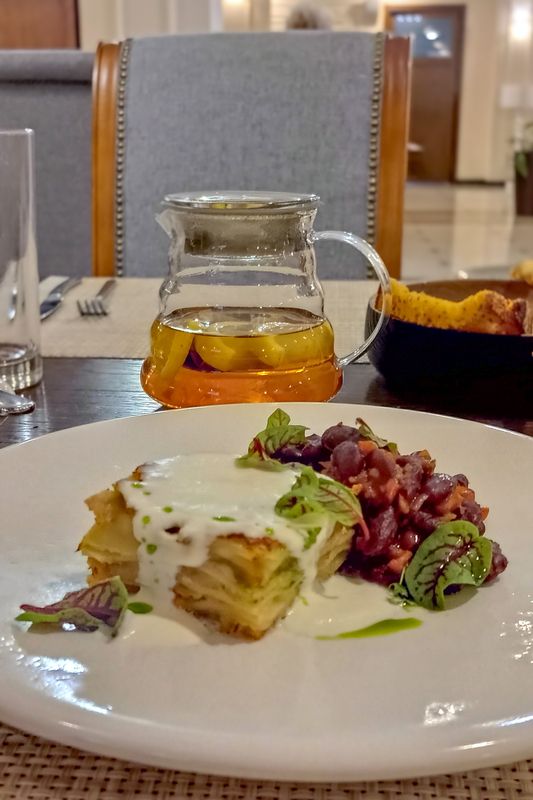 Лазанья с красной фасолью фото превью