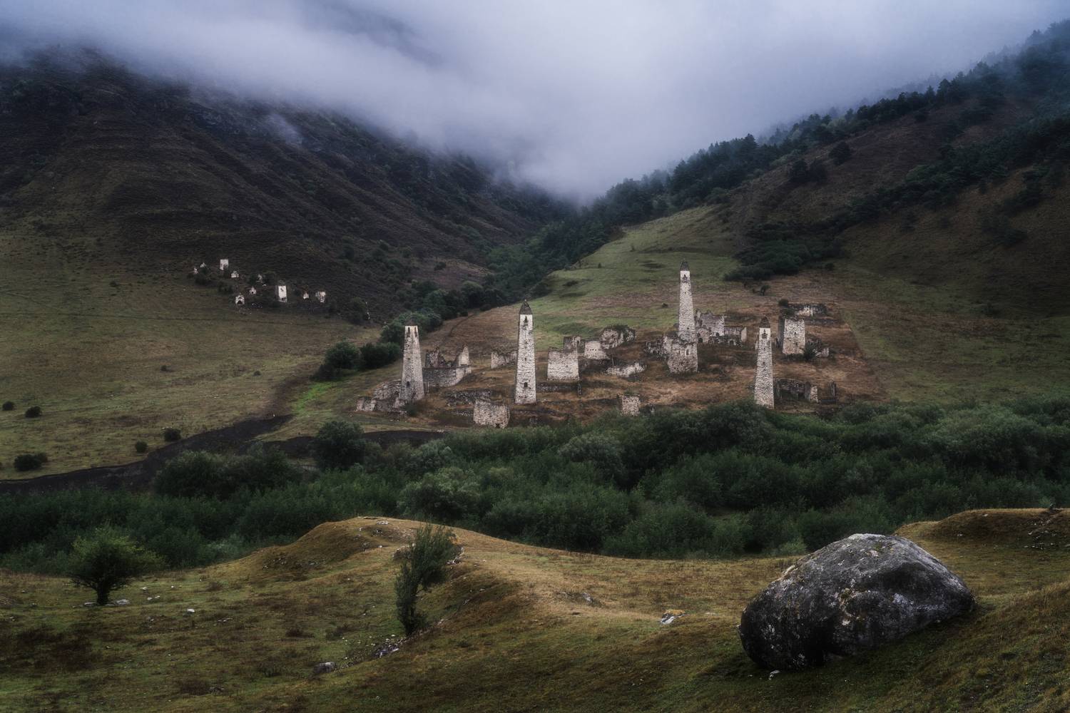landscape, caucasus, mountines, ингушетия, пейзаж, горы, кавказ, Ilya Tolstonozhenko