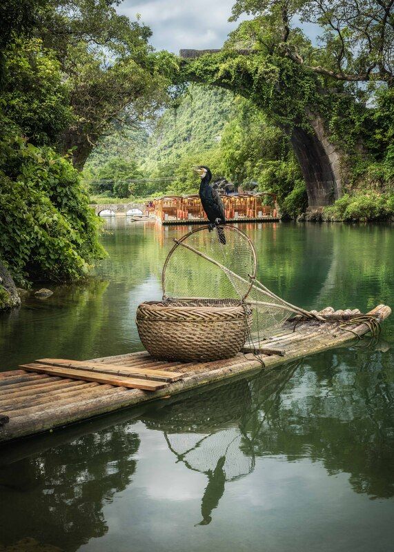 Мост Фули на реке Юйлун… Fuli Bridge on the Yulong River... фото превью