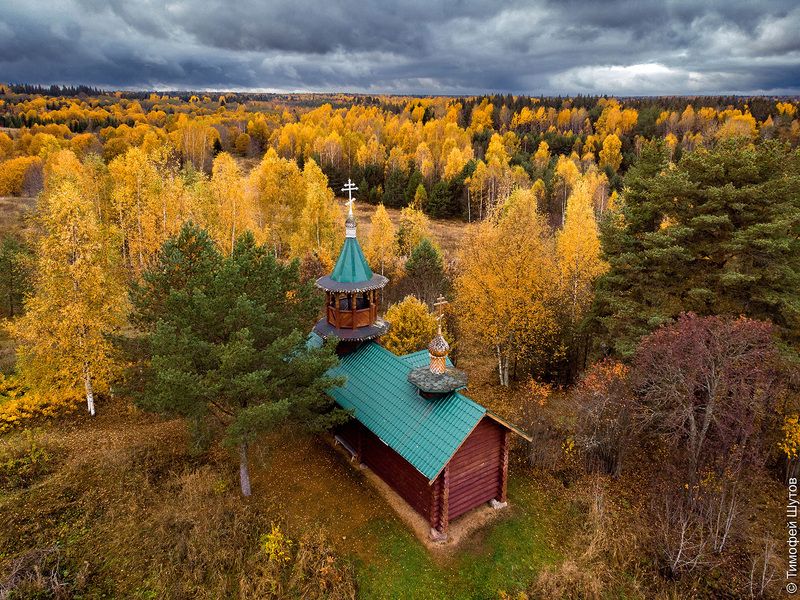 валдай Осень над Валдаем фото превью