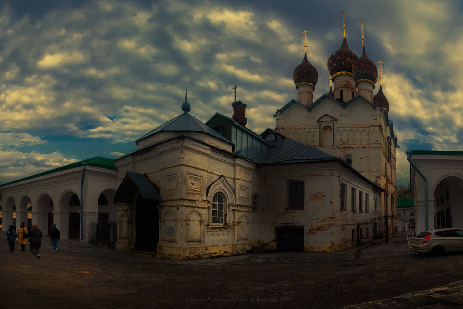 ростов великий, город, архитектура, церковь, Елена Рубинская