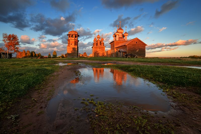 Ворзогоры Осенний вечер... фото превью