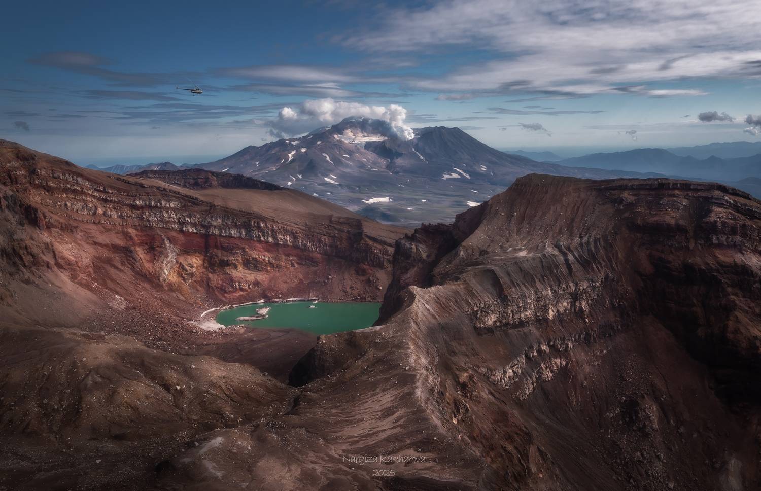 вулкан, горелый, камчатка, Nargiza Kakharova