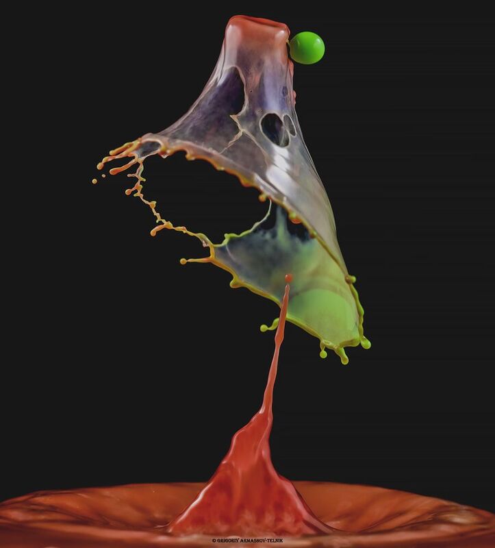 #color_image, #color, #drop, #liqiud, #macro, #water, #macrophoto Color drops фото превью